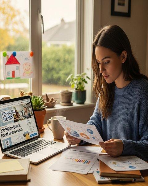 Woman reviewing mortgage rate news for Temecula and Murrieta real estate